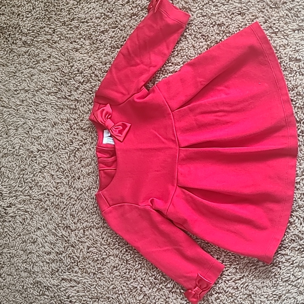 Girls Janie and Jack Red Top 2T